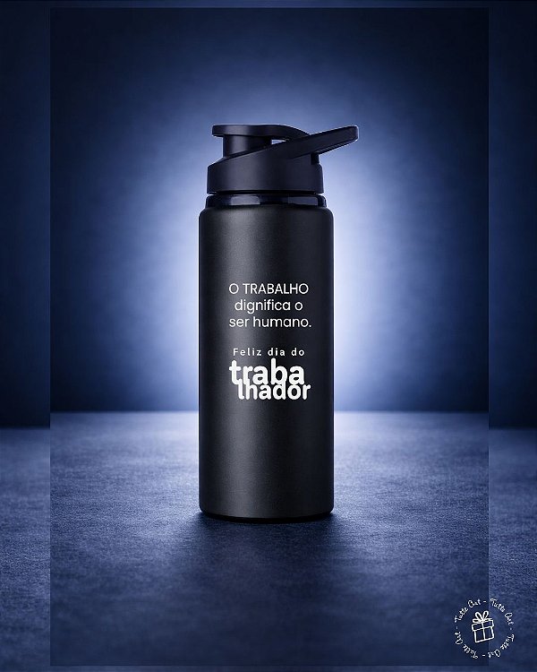 Garrafa Squeeze Alumínio 600ml