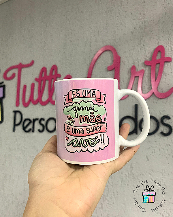 Caneca de Cerâmica Dia dos Avós