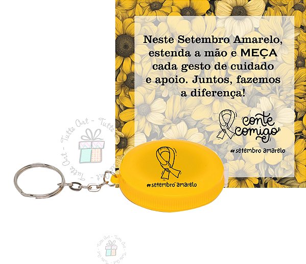 Fita métrica no Card