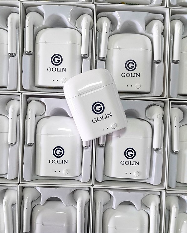 Fone de Ouvido Bluetooth Personalizado - - Min. 20 unidades