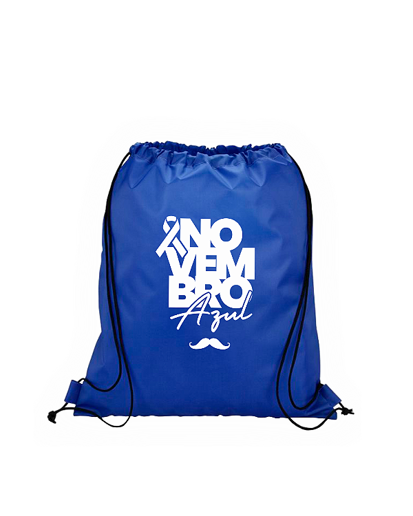 Mochila Saco Novembro Azul
