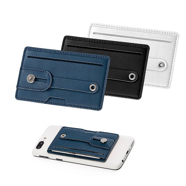 Porta Cartões para Celular com Bloqueio de RFID