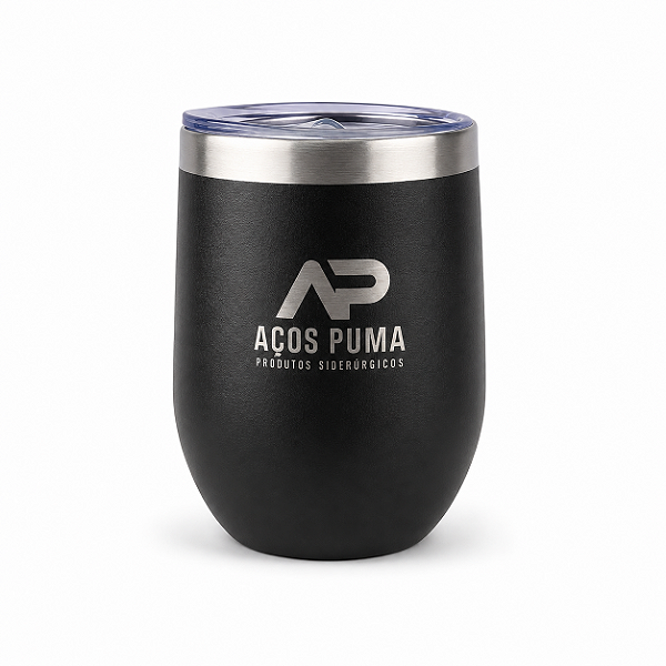 Copo Térmico Cuia Redondo 360ml Personalizado