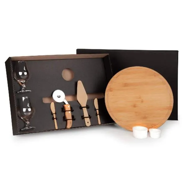 Kit Pizza E Cerveja - 9 Pçs