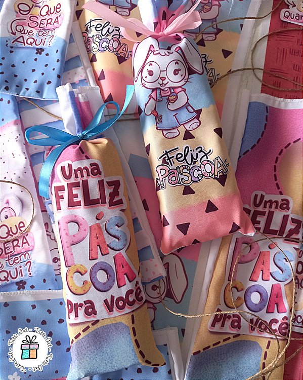 Saquinho Personalizado com  Bis Páscoa