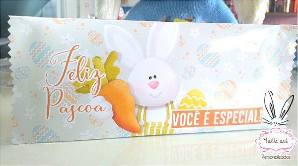 Barra de chocolate personalizada