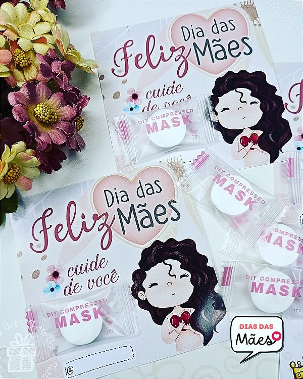 Card Com Máscara Facial