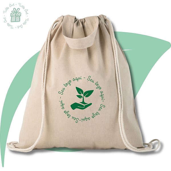 Mochila Saco Algodão