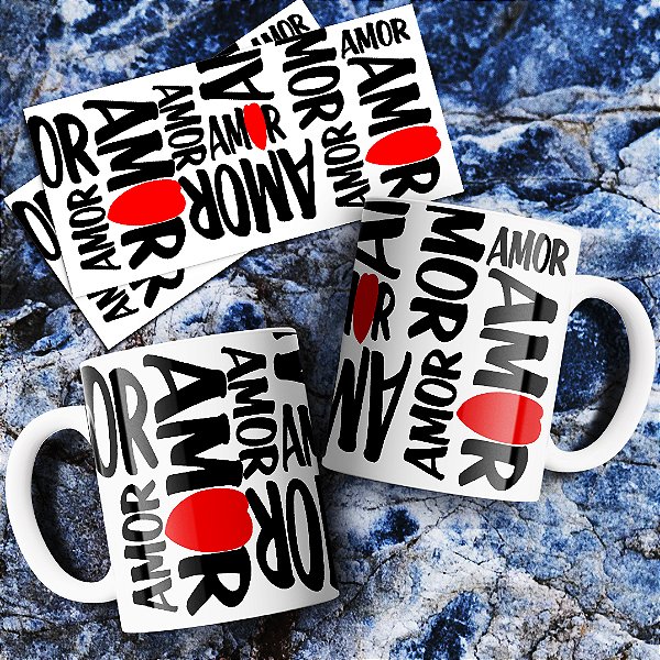 Caneca de Cerâmica Dia dos Namorados