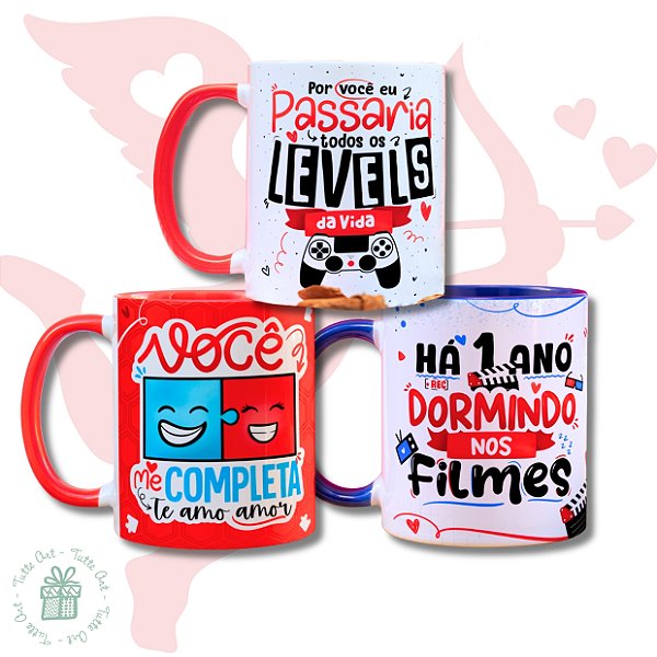 Caneca de Cerâmica Dia dos Namorados