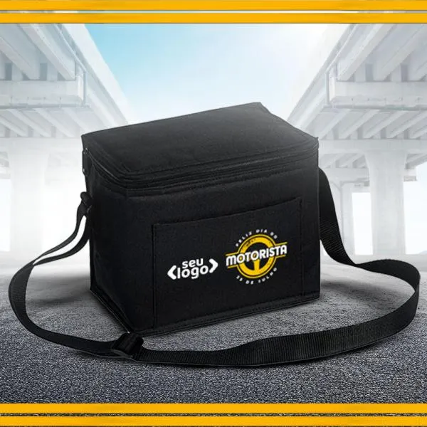 Bolsa Térmica Preta - 4L - 20X15X16Cm - Não Impermeável
