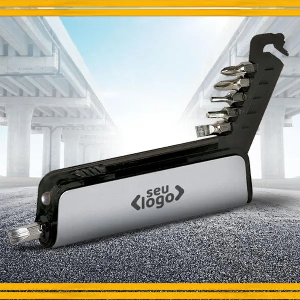 Conj. De Ferramentas Fenda / Philips / Allen - 7 Pçs