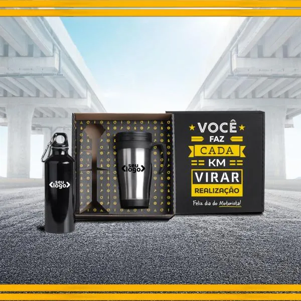 Kit Squeeze E Caneca - 2 Pçs