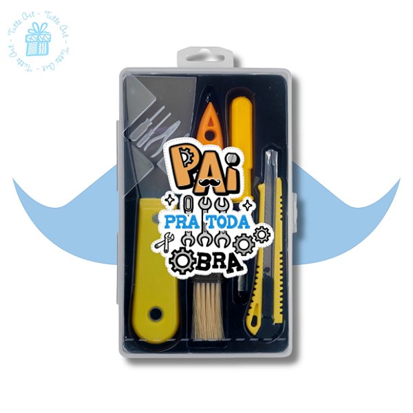Kit Ferramentas 4 Peças - Dia dos Pais