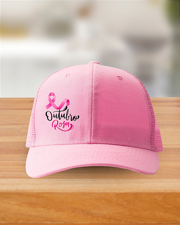 Boné Outubro Rosa