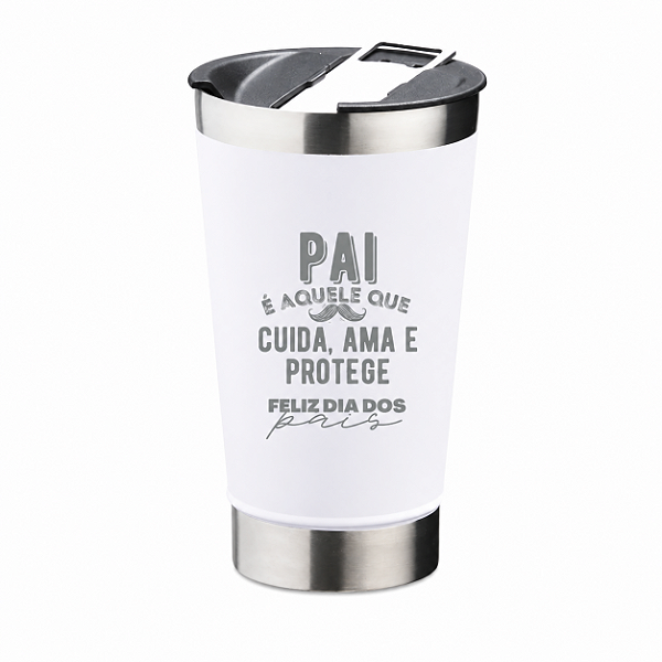 Copo Térmico Com Abridor