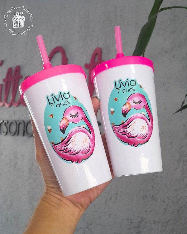 Copo Shake Personalização Colorida
