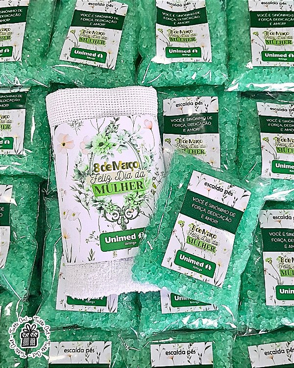 Kit Toalha de Mão + Escalda Pés