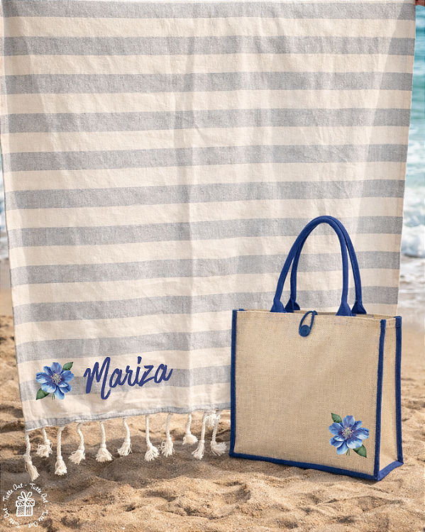 Kit Praia | Canga e Sacola