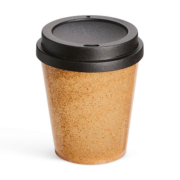 Copo Fibra de Coco 350ml com Tampa