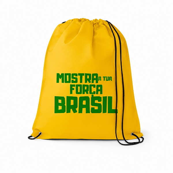 Sacola Mochila Non-Woven Personalizada