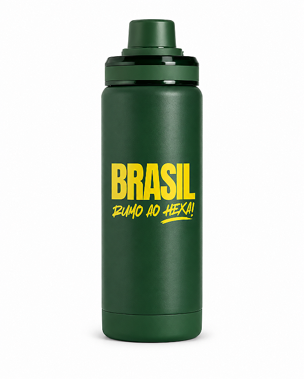 Garrafa Térmica Inox 600ml com Alça
