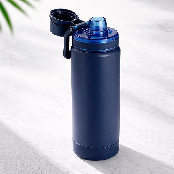 Garrafa Térmica Inox 600ml com Alça