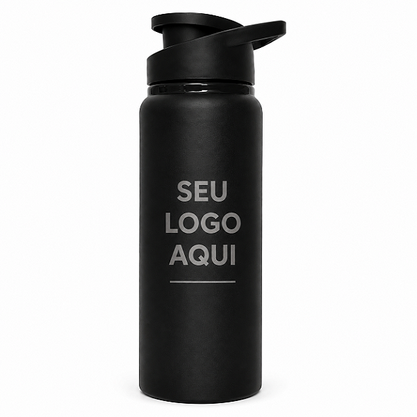 Garrafa Squeeze Alumínio 600ml