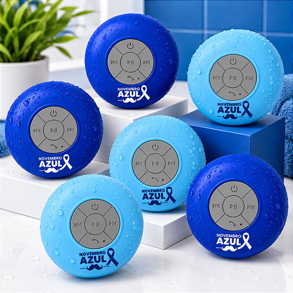 Caixinha de Som Novembro Azul