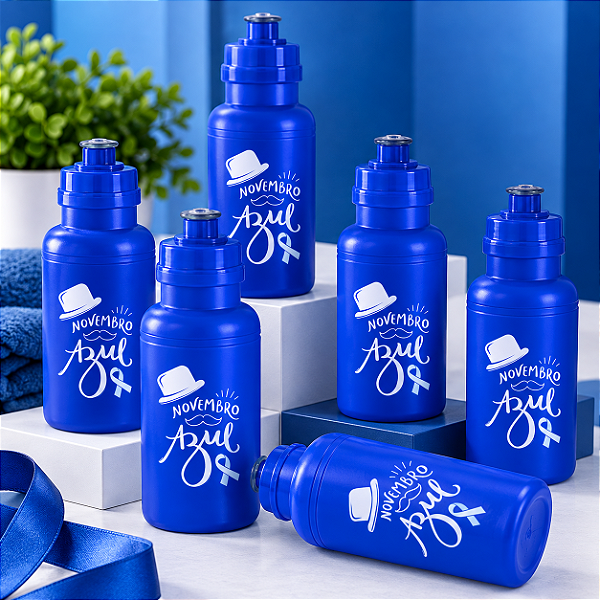 Squeeze Plástico Personalizado 500ml | Novembro Azul