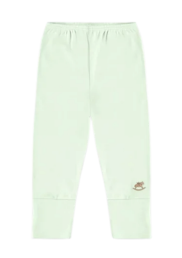 Calça para Bebê Verde Água Unissex em Suedine Up Baby