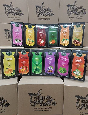 Composto de Erva Mate - 500 Gr - 10un - Fonte Do Mate - Vácuo - Atacado