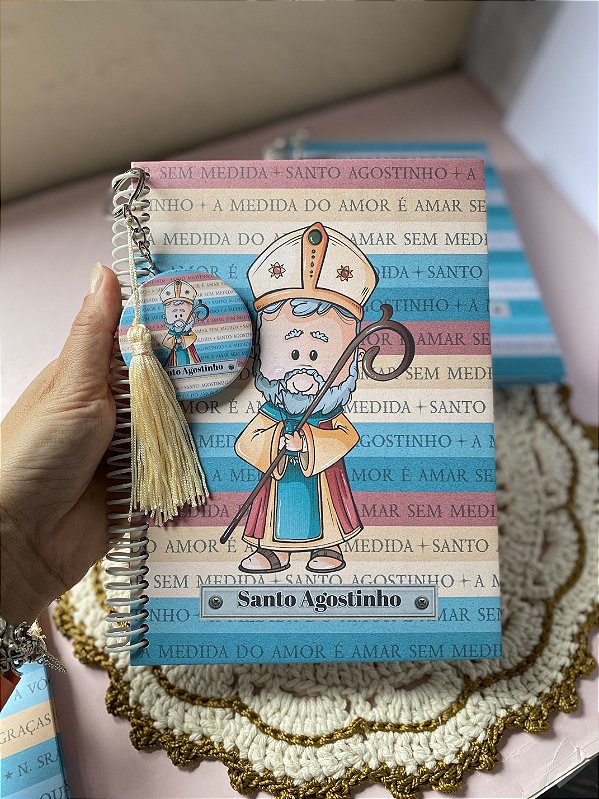 Caderno Santinhos