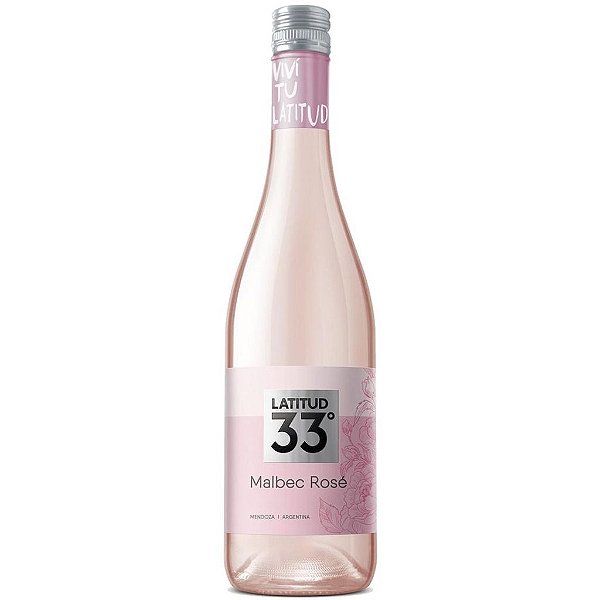 Vinho Latitud 33º Rosé Malbec 750ml