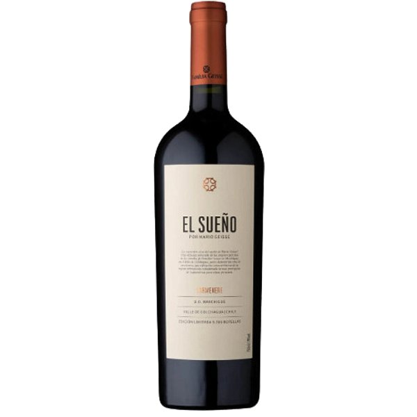 Vinho El Sueño Mario Geisse Carmenere 750ml
