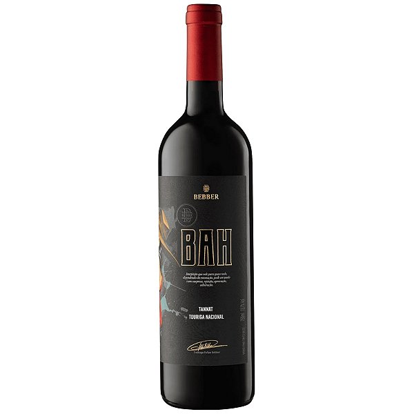 Vinho Bebber Bah Tannat Touriga Nacional 750ml