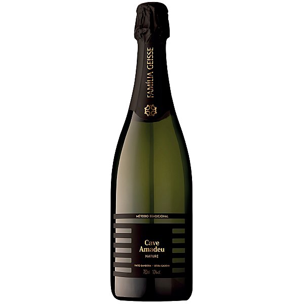 Espumante Cave Amadeu Brut Nature 750ml