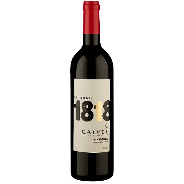 Vinho Calvet 1818 Le Rouge Meio Seco 750ml