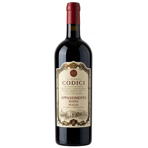 Vinho Codici Masserie Appassimento Rosso 750ml