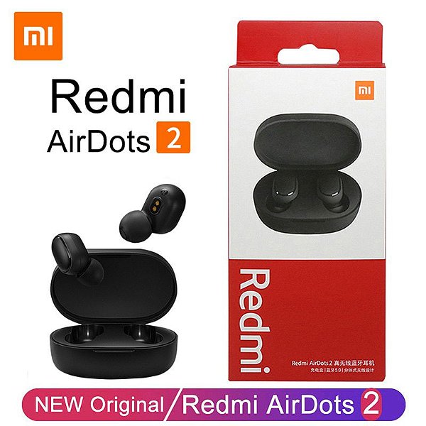 Redmi Xiaomi Airdots 2 fone bluetooth sem fio