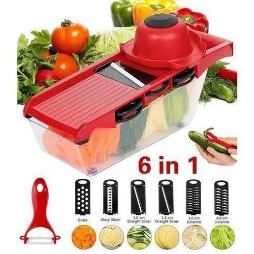 Cortador de legumes com lâmina de aço Mandoline Slicer