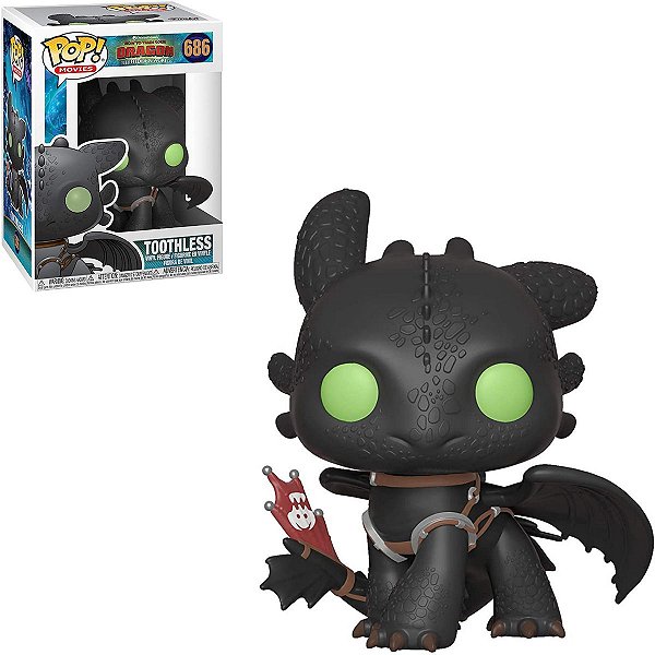 Funko Pop Como Treinar seu Dragão 686 Toothless Banguela