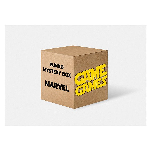 Funko Mystery Box GameGames - Marvel (Caixa com 6 Funkos Pop)