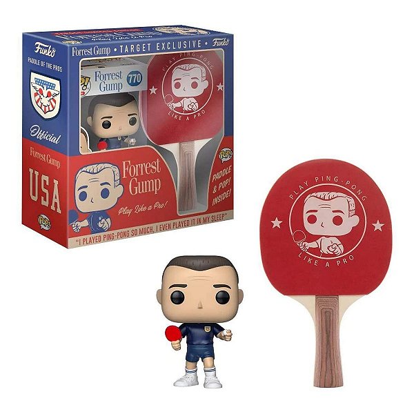 Funko Pop Movies 770 Forrest Gump Ping Pong Paddle Limited