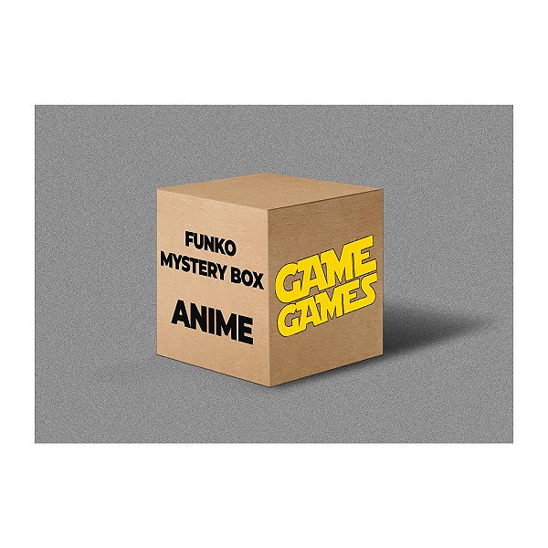 Funko Mystery Box GameGames - Anime (Caixa com 6 Funkos Pop)