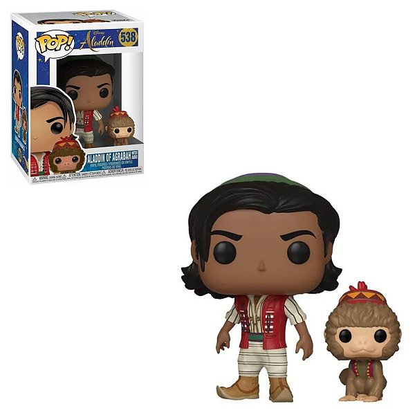 Funko Pop Disney Aladdin 538 Aladdin Of Agrabah With Apu