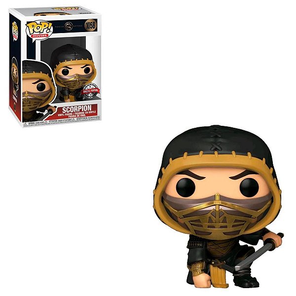 Funko Pop Mortal Kombat 1058 Scorpion Special Edition