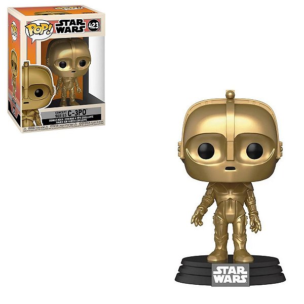 Funko Pop Star Wars 423 C-3PO Concept Series C3PO