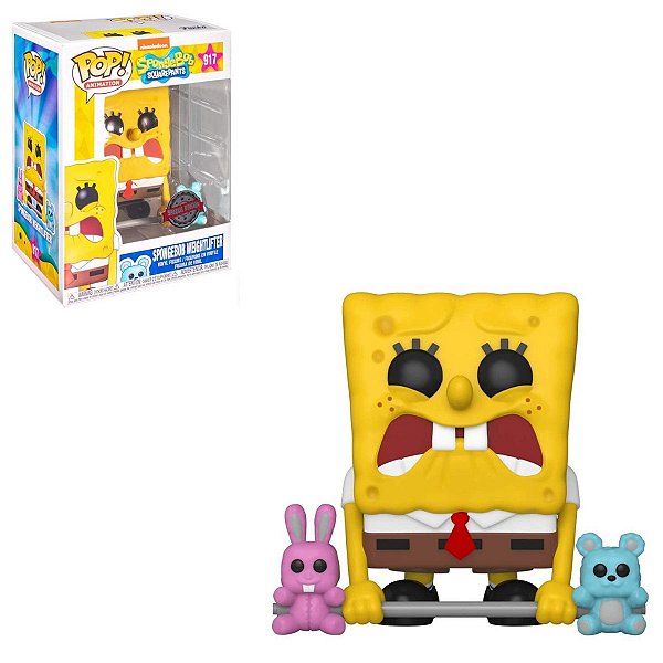 Funko Pop Spongebob 917 Bob Esponja Weightlifter Exclusive