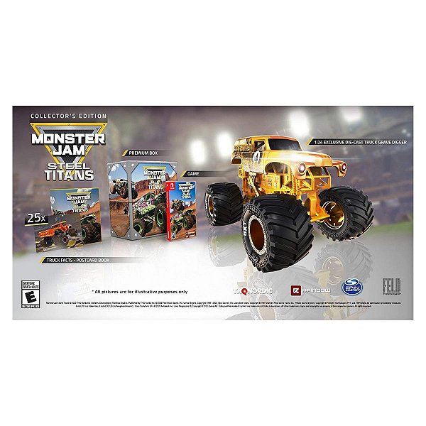 Monster Jam Steel Titans Collectors Edition - Switch